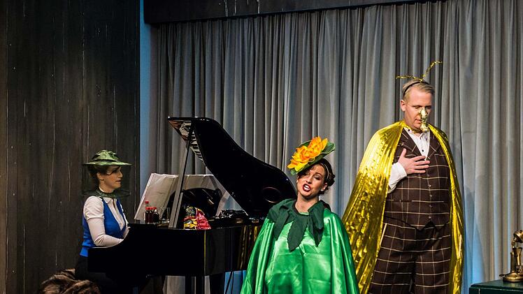 Impressionen vom Coburg-Gastspiel der "Mondieu Operettenassekuranz"Foto: Jochen Berger