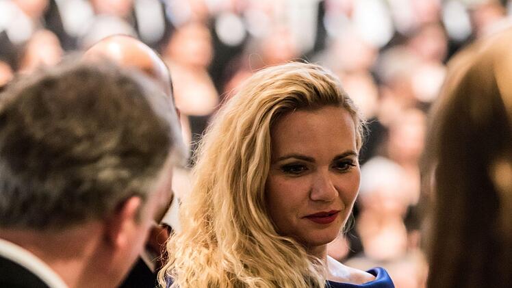 Eindrucksvolles Finale der Konzertsaison des Landestheaters. Die "Sea Symphony" von Ralph Vaughan Williams erklang in der Coburger Morizkirche, gestaltet von der Royal Choral Society und dem Chor und dem Philharmonischen Orchester des Landestheaters unter Leitung von Richard Cooke.Foto: Jochen Berger