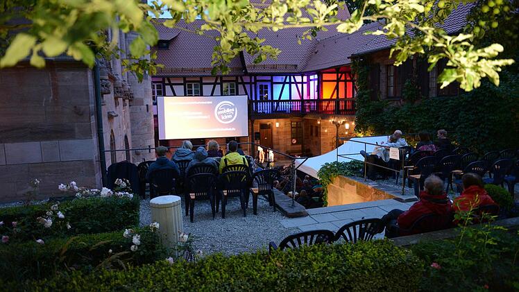 Das SommerNachtFilmFestivals im Tucherschloss. Foto: Pelke