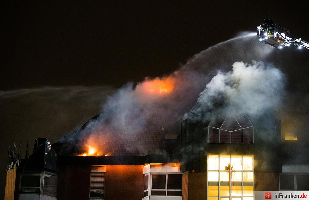 Brand im Krankenhaus Bergmannsheil Bochum