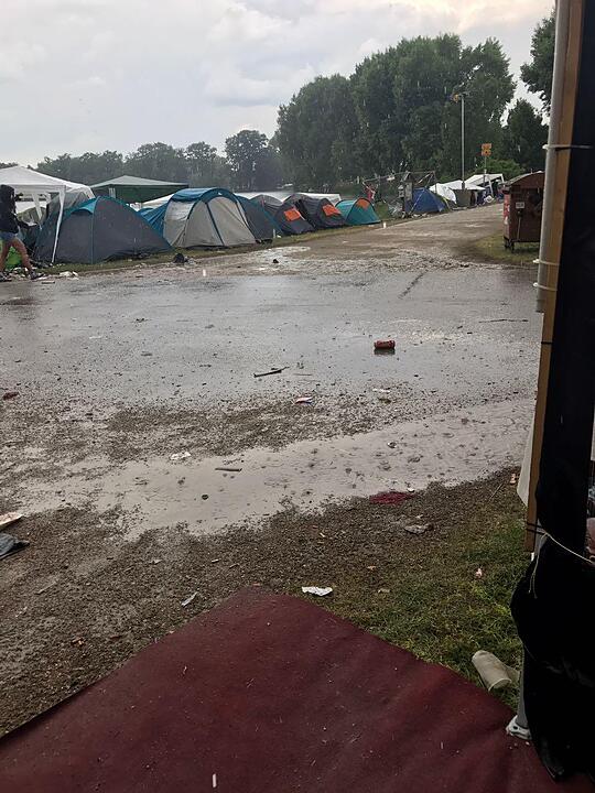 Rock im Park 2017 im Regen