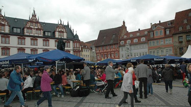 Impressionen vom gut besuchten Klößmarkt.Foto: Edwin Meißinger