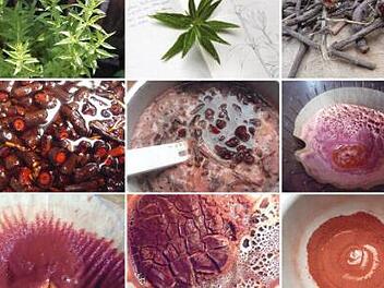 Arbeiten von Angelika Gigauri Foto: privat