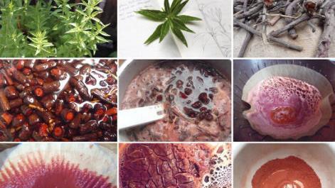 Arbeiten von Angelika Gigauri Foto: privat