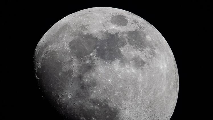Mond am Himmel