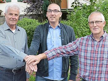 Der neue Vorstand (von links): Gerhard Bock, Andreas Sandwall, Ludwig Pratska junior. Foto: Björn Hein