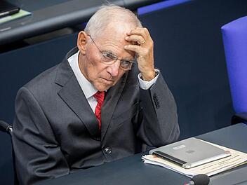 F&uuml;r Wolfgang Sch&auml;uble ist die Erh&ouml;hung des Rentenalters noch nicht vom Tisch.Foto: Michaela Kappeler