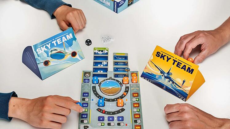 Spiel des Jahres 2024: Sky Team - Spielszene