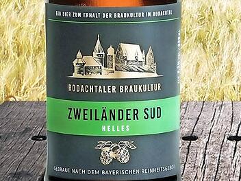So schaut es aus, das Bier das die Initiative Rodachtal auf den Markt bringt. Wer wissen will, wie es schmeckt, kann es beim Bierfest in Seßlach am Samstag zum allerersten Mal probieren. Foto: Initiative Rodachtal