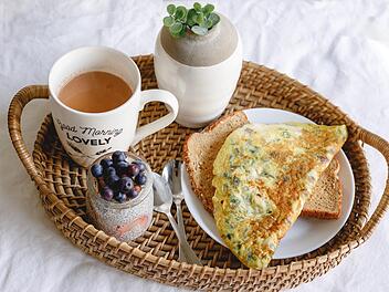 Symbolbild: Frühstück, Omelette