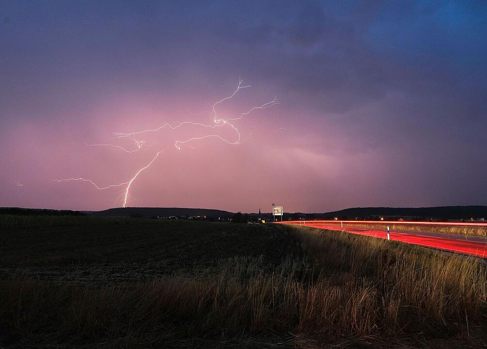 Gewitter in Bayern