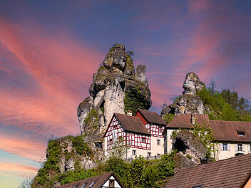 T&uuml;chersfeld in der Fr&auml;nkischen Schweiz