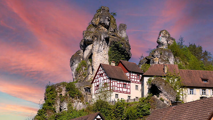 T&uuml;chersfeld in der Fr&auml;nkischen Schweiz