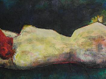 Cornelia Vonderlind: Farfalla. Experimentelle Acrylmalerei. Fotos: Carolin Herrmann