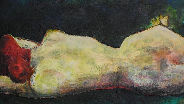 Cornelia Vonderlind: Farfalla. Experimentelle Acrylmalerei. Fotos: Carolin Herrmann