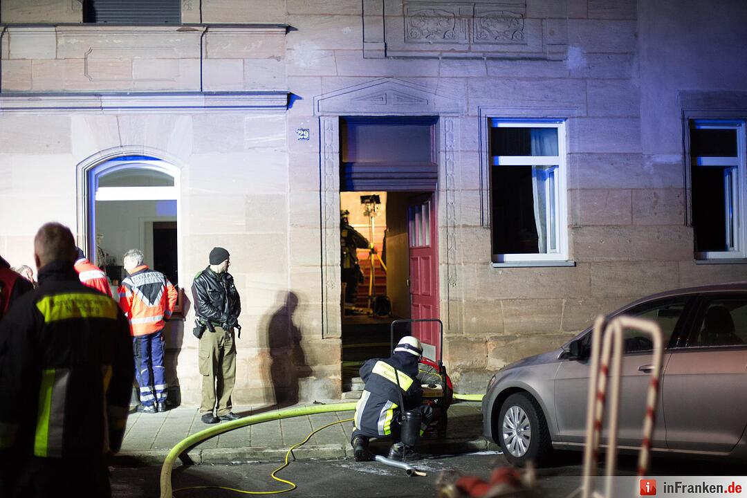 Frau stirbt bei Wohnungsbrand in Nürnberg