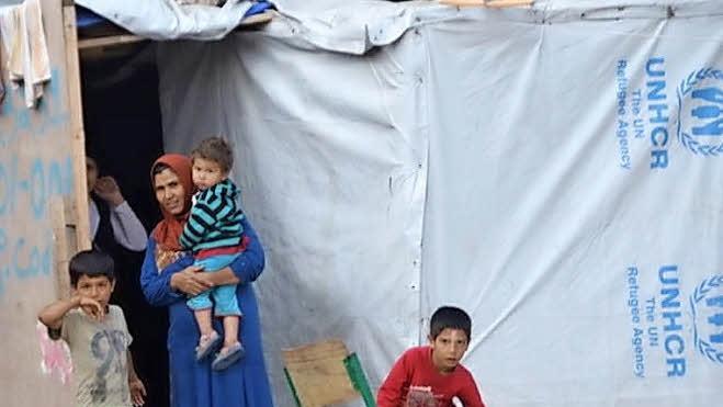 Besonders Frauen und Kinder leiden in den Zeltstädten unter dem Mangel an allem Lebensnotwendigen. Foto: privat