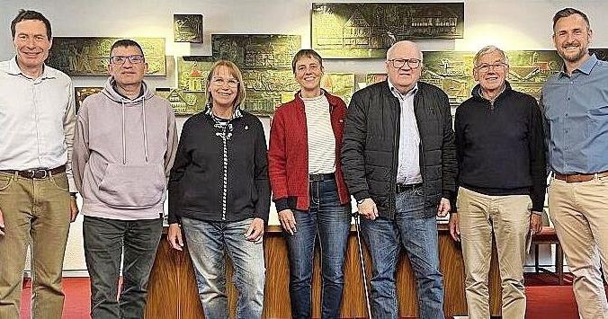 Gäste aus der Partnerstadt Pacé zu Besuch