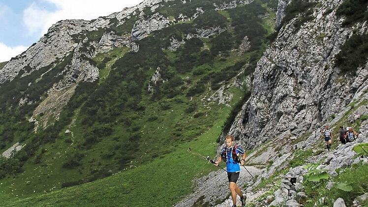Der Thurnauer Christoph Lauterbach belegte beim Zugspitz-Lauf über die 60,7 Kilometer lange Strecke den beachtlichen 7. Platz. Foto: sportograf