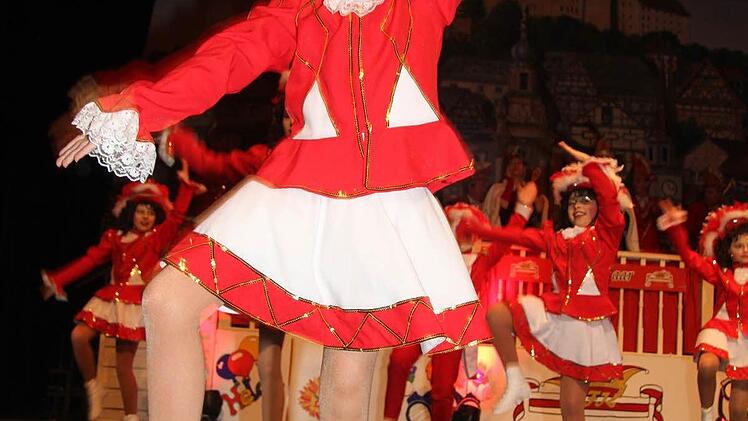 Die Stöpselgarde kann sich sehen lassen - auch mit ihrem Gardetanz. Foto: Sonja Adam