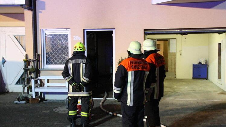 Brand in Wirmsthal, Donnerstag, 9. April 2015