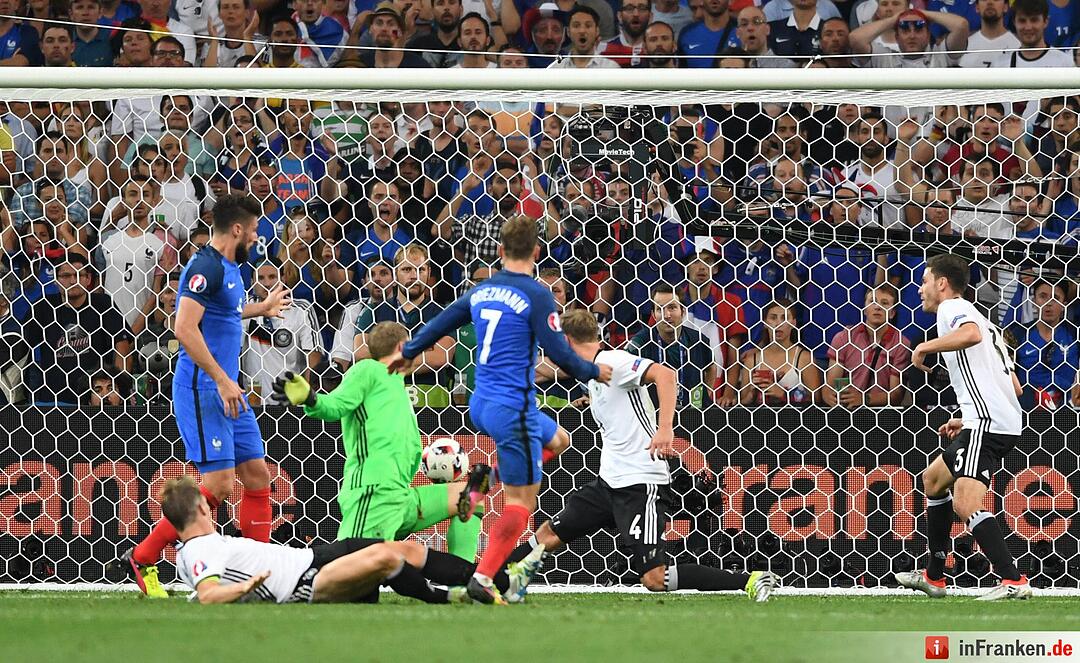 e bittere Niederlage der Deutschen