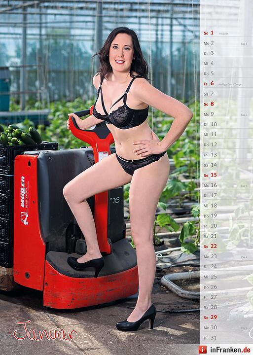 Freches Gemüse - Frische Früchte - Kalenderpräsentation 2017