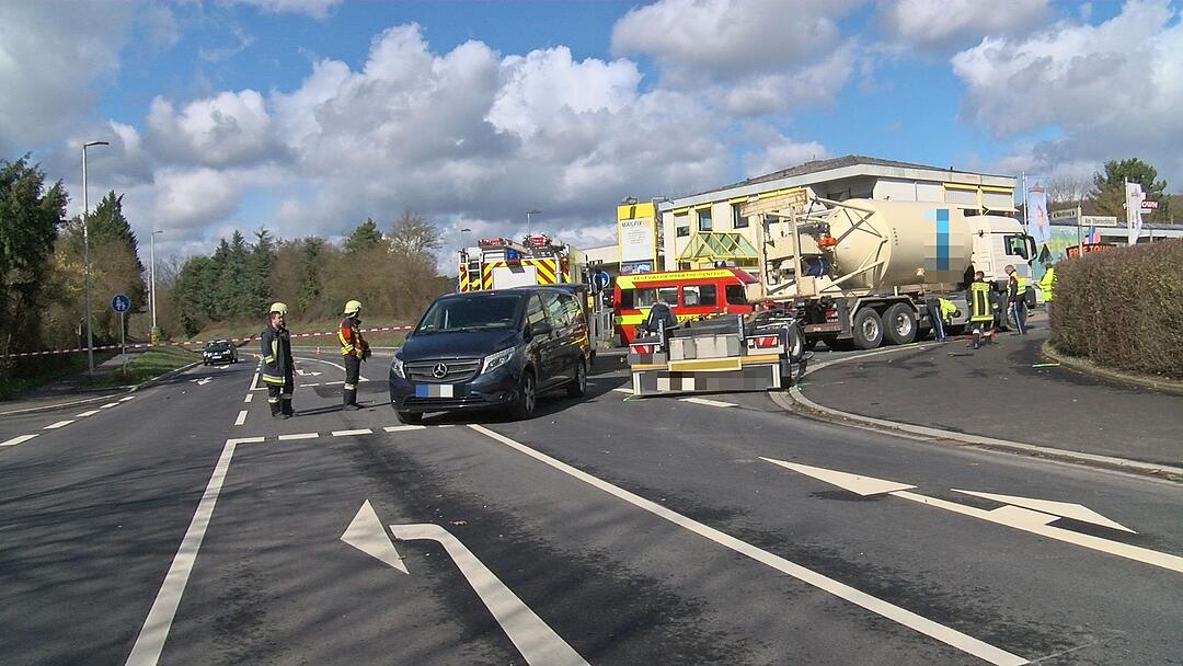 Fahrradfahrerin in Unterfranken von Lkw erfasst