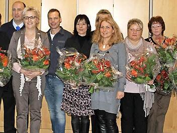 Am Klinikum Kulmbach wurden Mitarbeiter für 25-jährige Treue ausgezeichnet. Foto: Sonja Adam