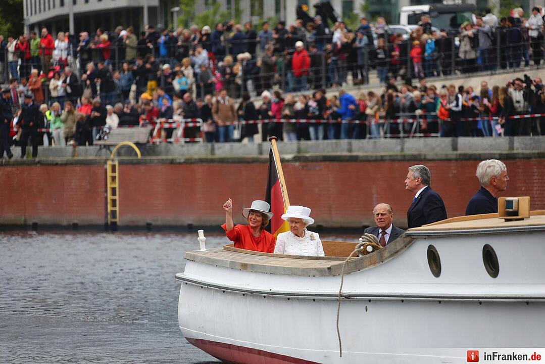 Britische Queen besucht Deutschland
