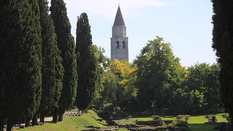 Aquileia war zur Römerzeit eine Mega-City und Handelsmetropole. Heute ist das Städtchen mit 3400 Einwohnern aber immer noch ein sehenswerter Ort, der viel geschichtliche Bausubstanz besitzt. Foto: Matthias Einwag
