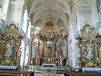 Am 2. Mai soll der Startschuss für die Innenrenovierung der Wallfahrtskirche Limbach fallen. Dabei wird auch der Altarraum neu gestaltet, wurde beim Neujahrsempfang angekündigt. Foto: Sabine Weinbeer