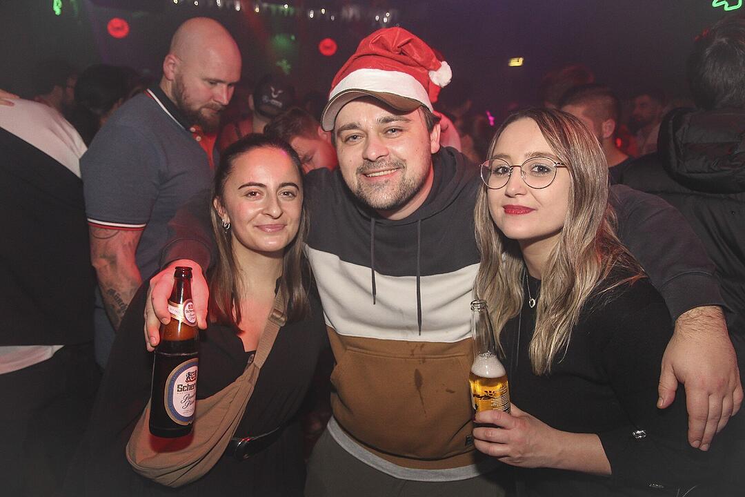 Partystimmung an Heiligabend