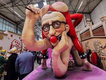 Richtfest des K&ouml;lner Rosenmontagszugs