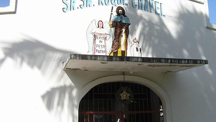 Auch die Kirche in dem Dorf Mambuquiao gibt es so nicht mehr.  Foto: privat
