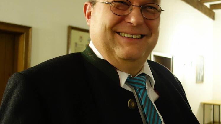 Axel Knauff nach der Vorstellung seines Konzeptes.