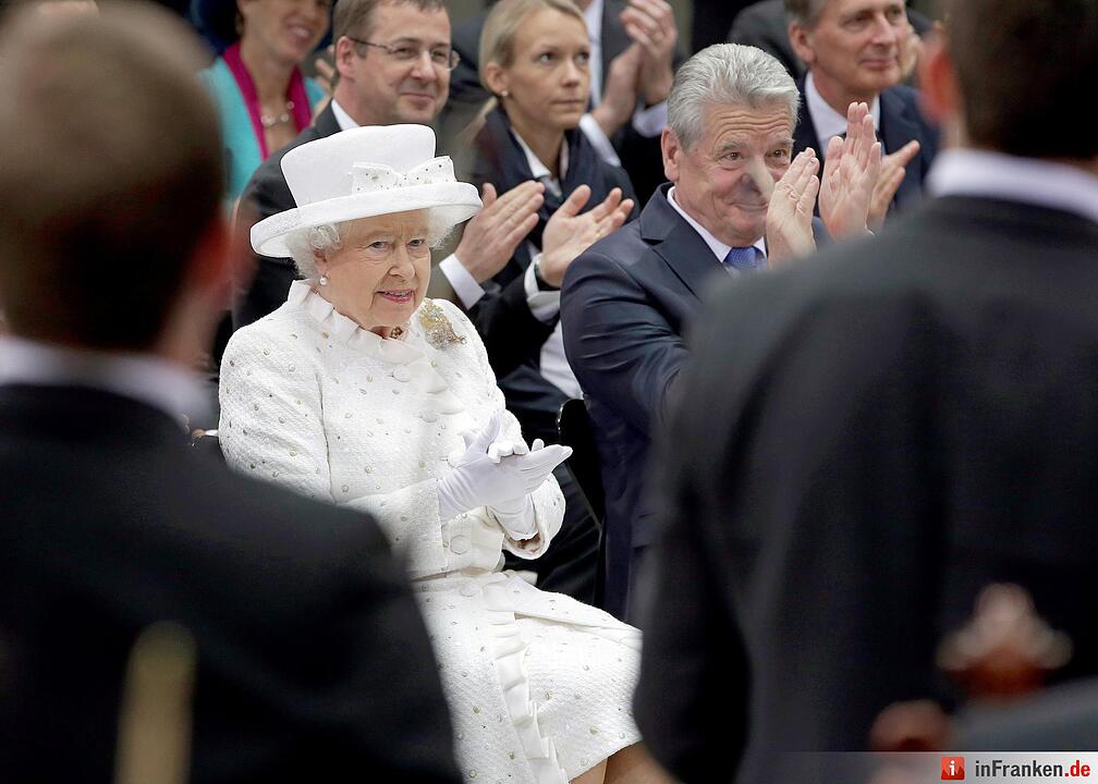 Britische Queen besucht Deutschland