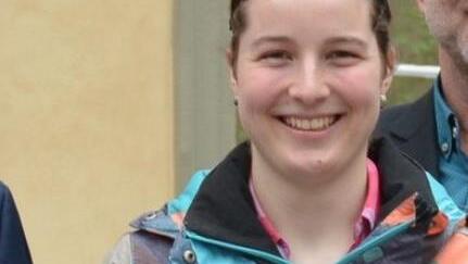 Stangenroths Anna Kirchner freut sich über den Staatspreis. Foto: Stefan Kritzer