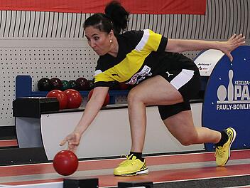 Corinna Kastner legte zum Saisonstart mit 609 Kegeln das beste Ergebnis auf die Bahn.sportpress