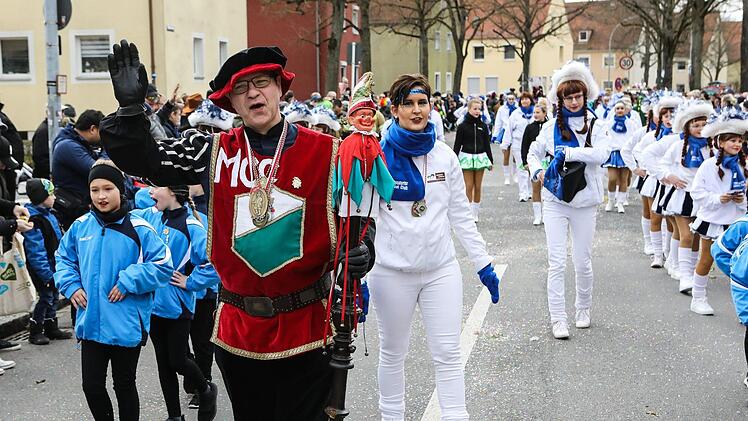 Faschingsumzug in der Bamberger Gartenstadt Foto: Barbara Herbst