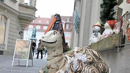 ... und in der Judengasse niedergelassen.