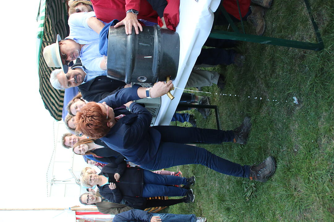 Walberla-Fest 2018: Bieranstich und Baumstellen auf dem Walberla