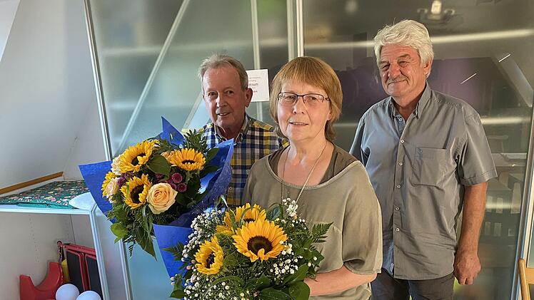 "Alt", "neu", "konstant" (von links) - die Vorstandschaft der "Tafel Bad Brückenau": Hans-Jürgen Schelle, Susanne Wasserbauer, Klaus Hartmann.