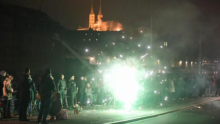 Silvester 2016 in Bamberg Foto: Ronald Rinklef