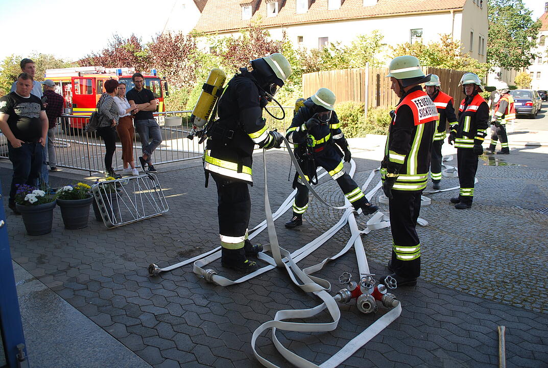 Großübung Feuerwehren