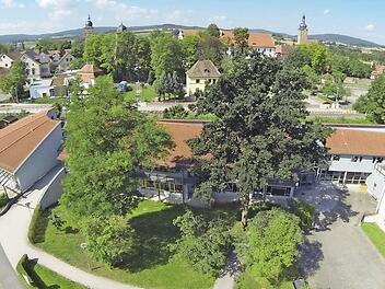 Die Tagesst&auml;tte und das F&ouml;rderzentrum in Ebern Foto: privat