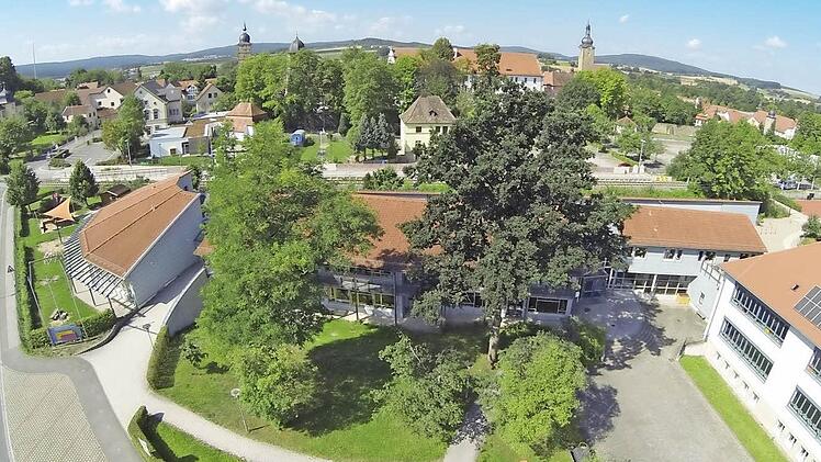 Die Tagesst&auml;tte und das F&ouml;rderzentrum in Ebern Foto: privat