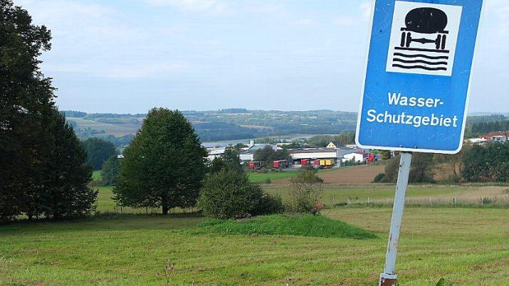 Die Zukunft des Brunnens Pressecklein ist zwar gesichert, dennoch gab es in der außerordentlichen Bürgerversammlung noch einmal viele Fragen. Foto: Archiv/Peter Müller