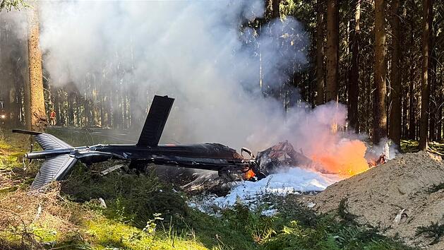 Sehmatal: Pilot stirbt bei Helikopterabsturz