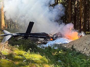 Sehmatal: Pilot stirbt bei Helikopterabsturz